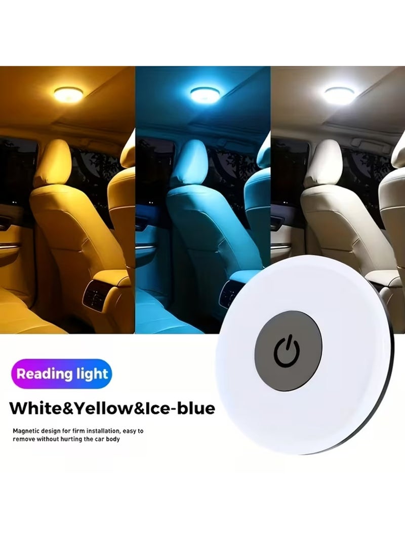 PULUZ LED Reading Lights for Cars, Ambient Lighting, Ceiling Lights for Front And Rear Seats, And Trunk Roof Lights - Image 1